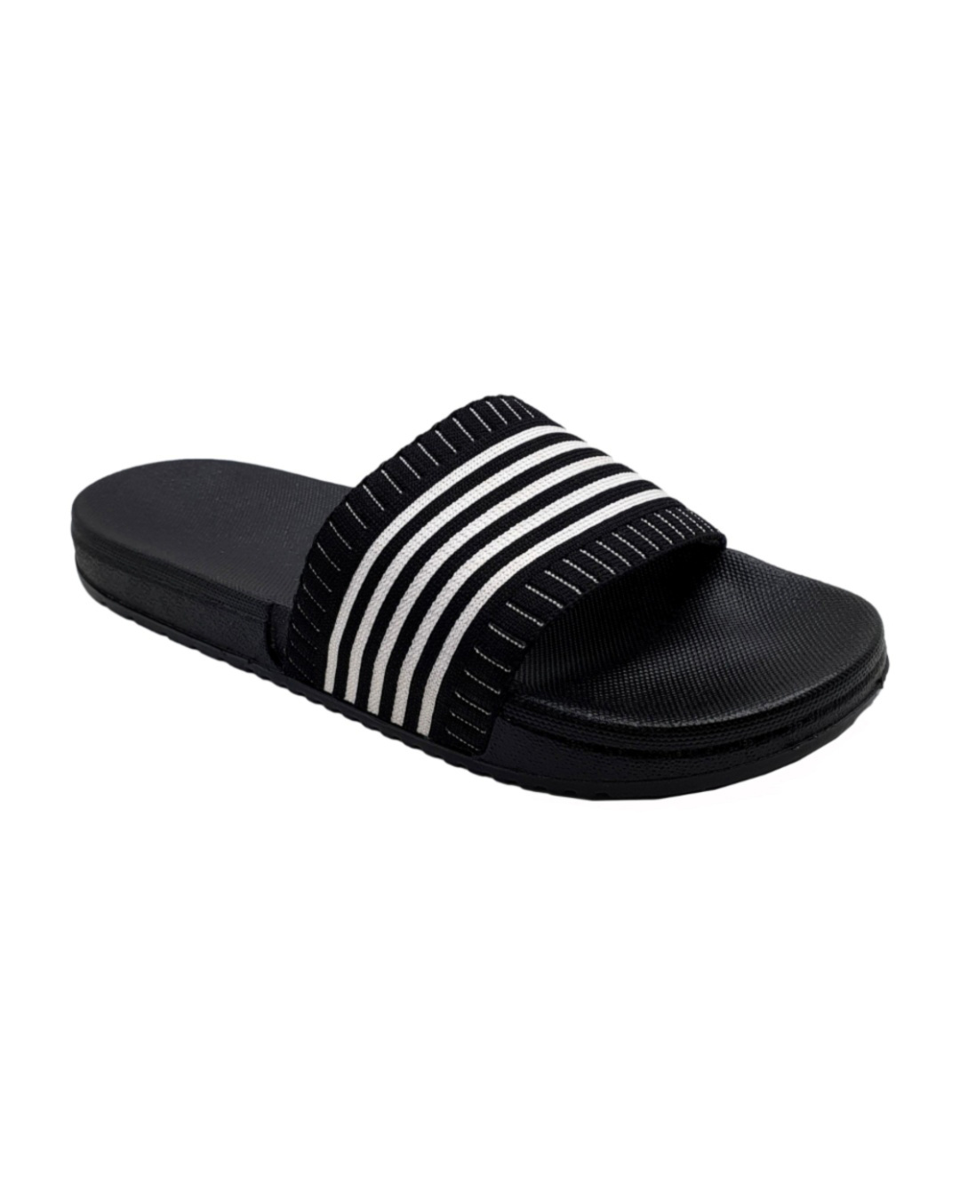 Shop Men's Black Sliders-Back