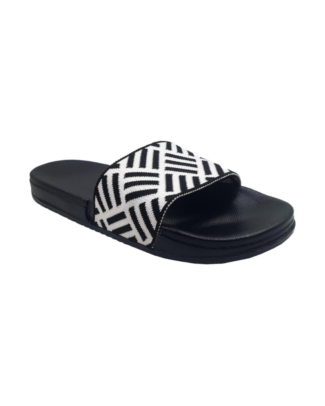 Shop Men's Black Sliders-Back