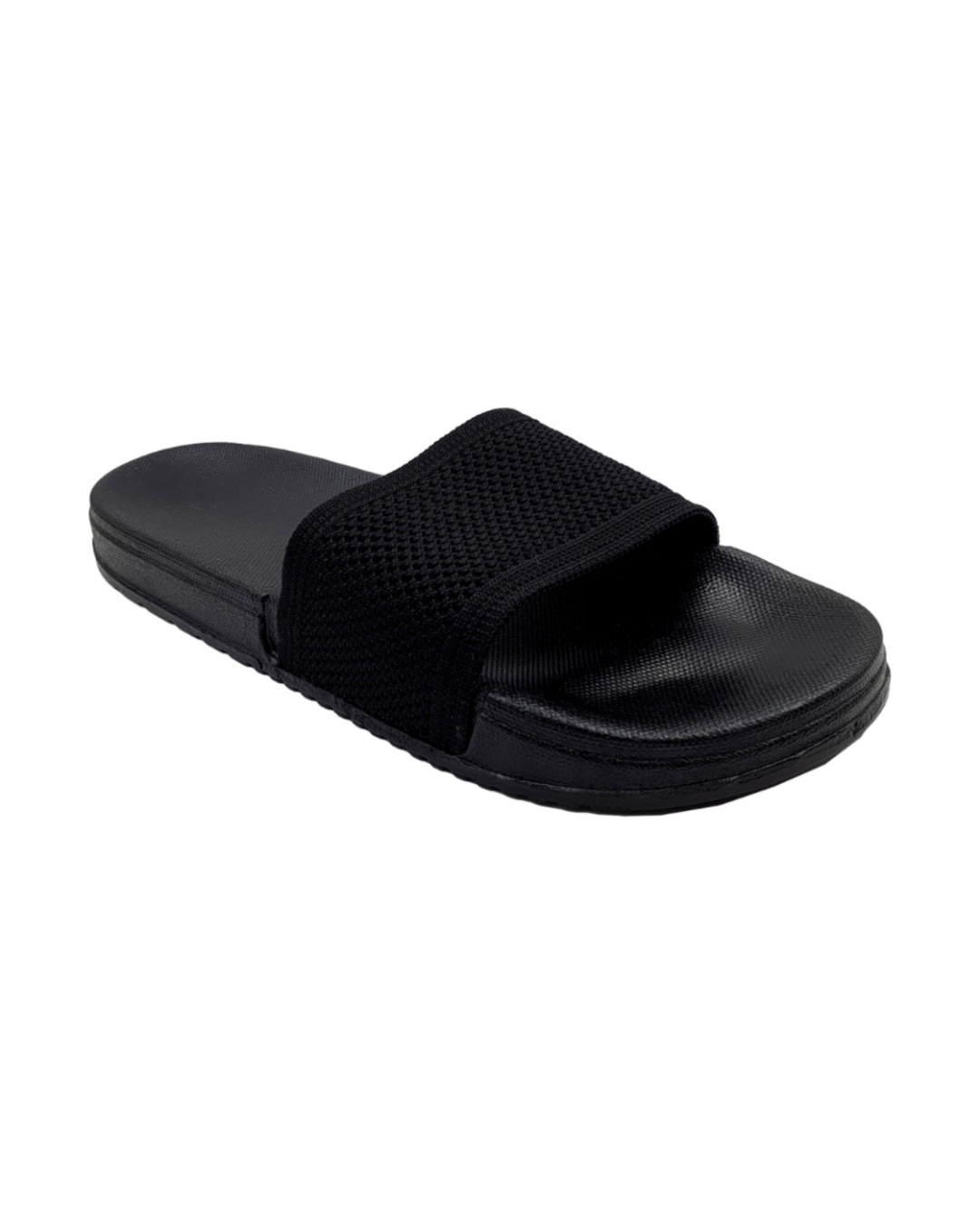 Shop Men's Black Sliders-Back