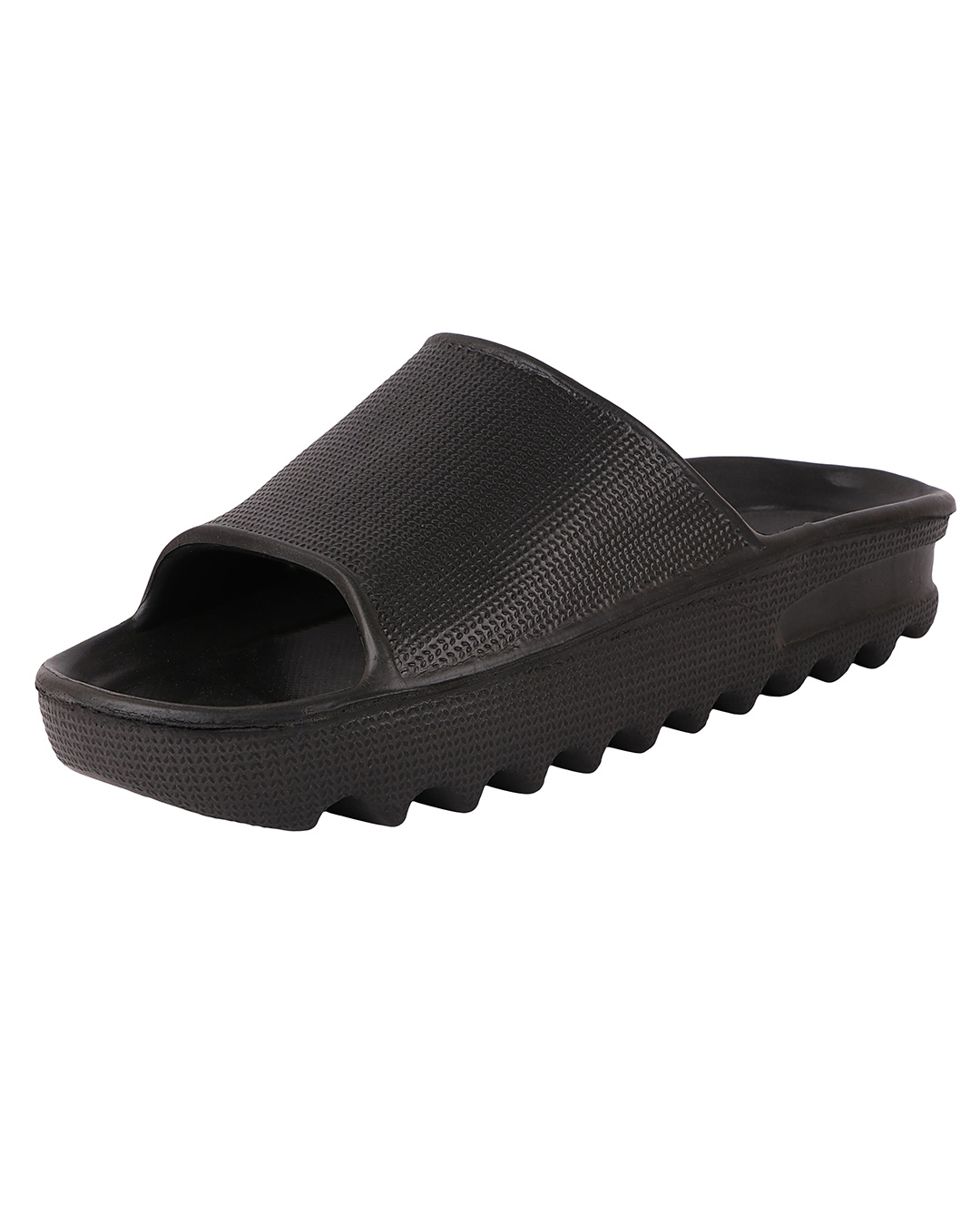 nike sliders black mens