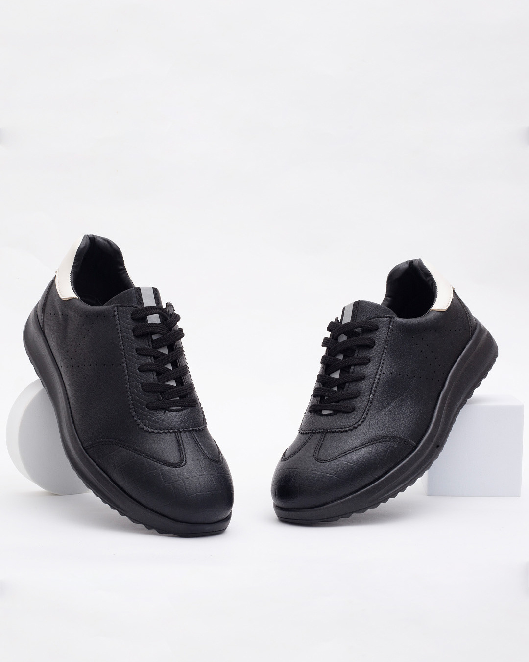 mens black sneakers on sale