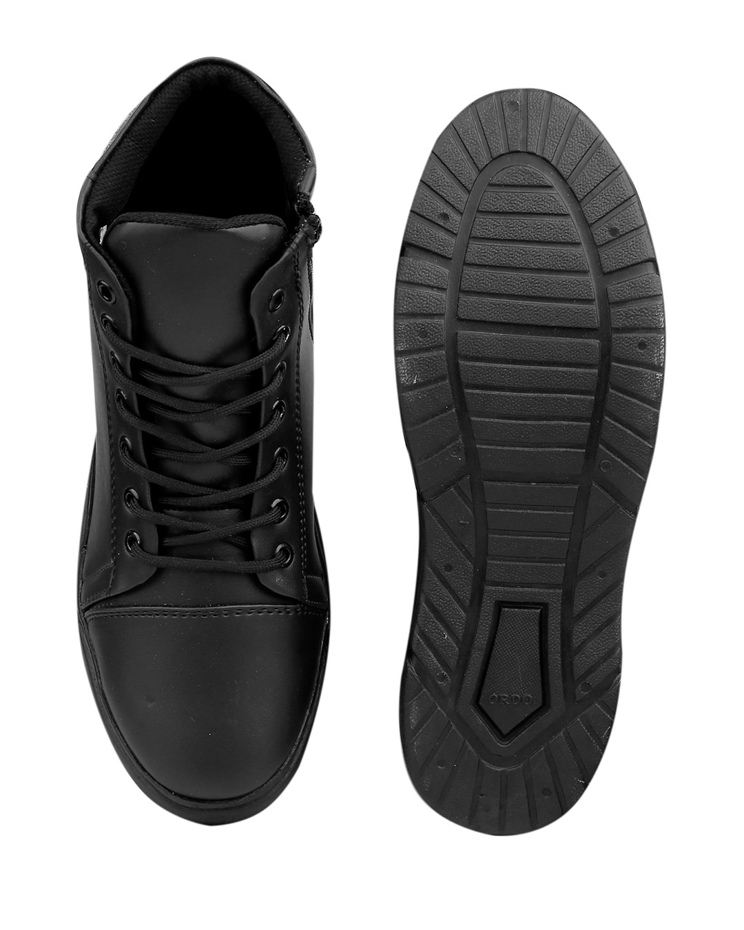 Shop Men's Black Sneakers-Back