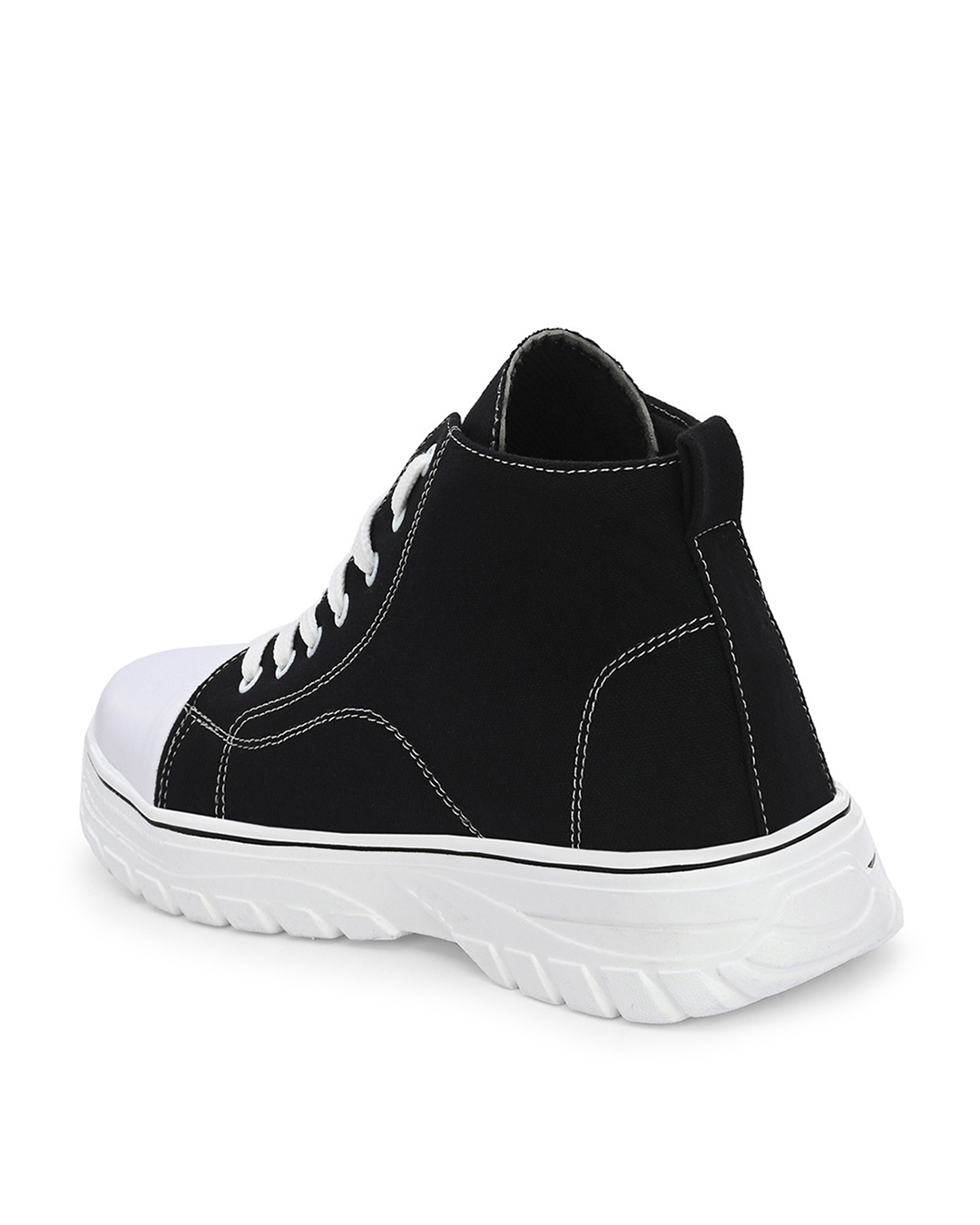 Buy Men's Black Sneakers Online in India at Bewakoof