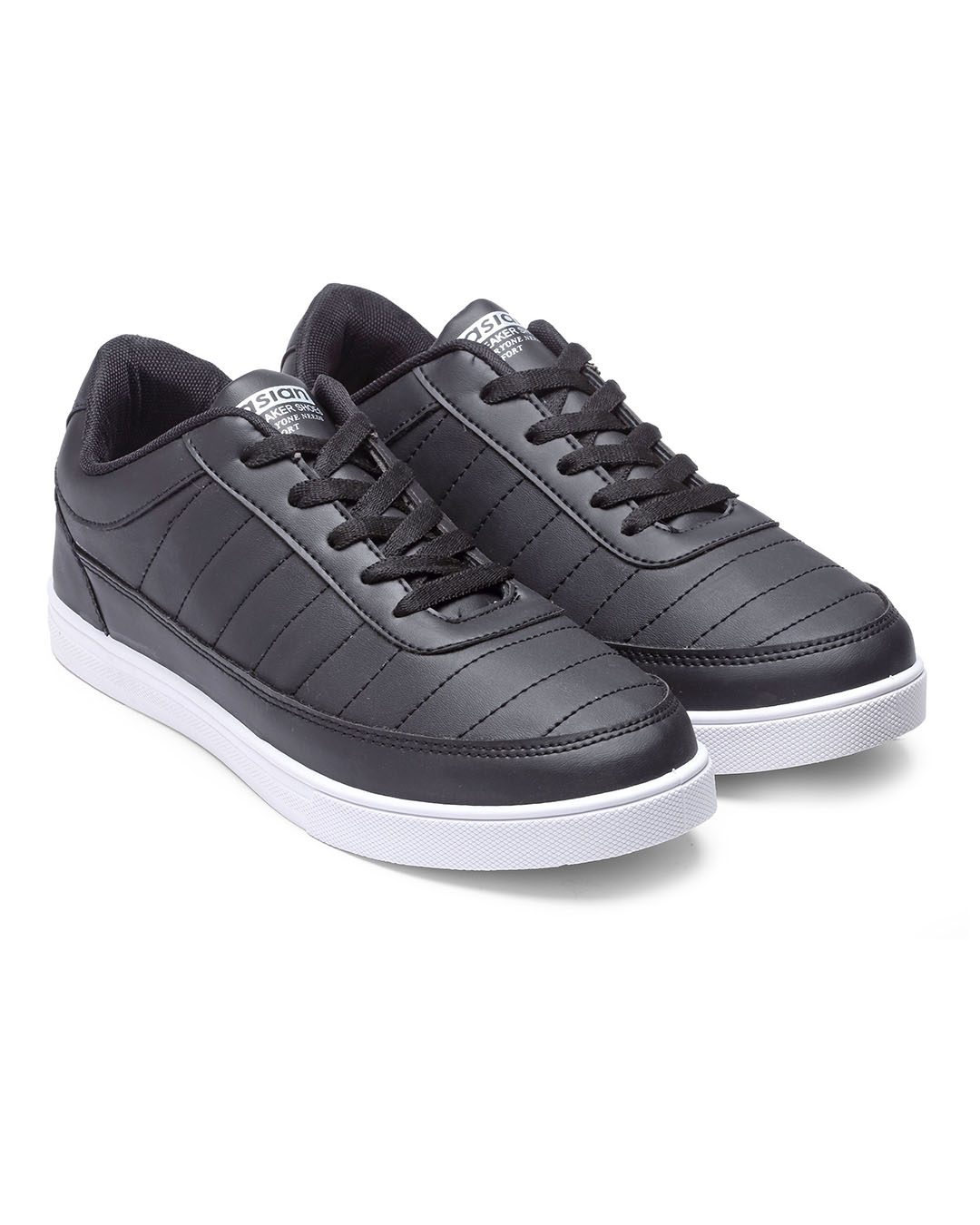 Buy Men's Black Sneakers Online in India at Bewakoof