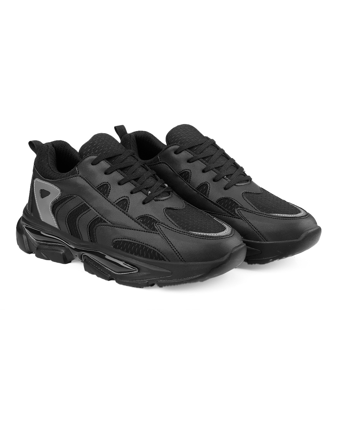 Shop Men's Black Sneakers-Back