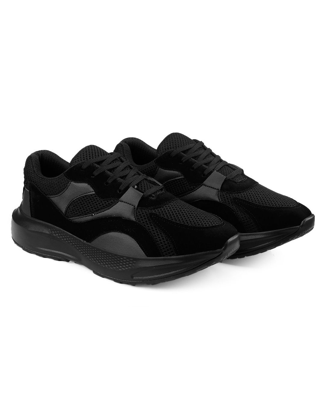 Shop Men's Black Sneakers-Back