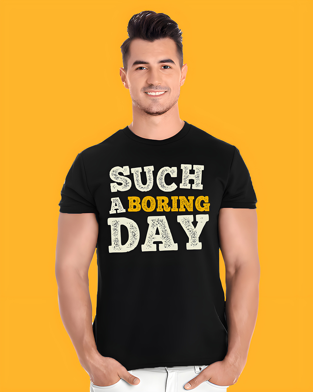 buy-men-s-black-such-a-boring-day-typography-t-shirt-for-men-black