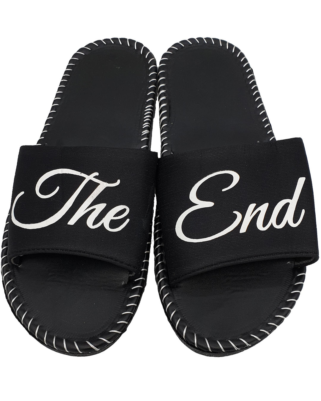Shop Men's Black The end Flip Flops & Sliders-Back