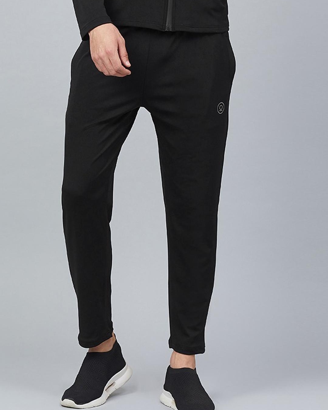 Buy Men's Black Track Pants Online at Bewakoof