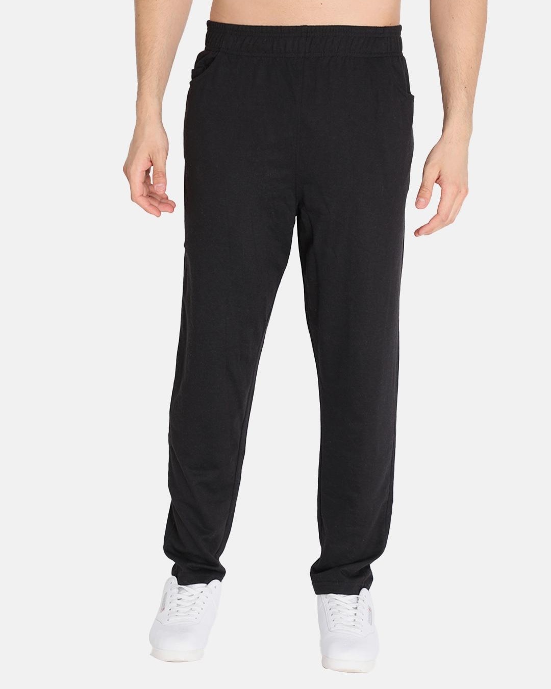 Buy Men's Black Track Pants Online at Bewakoof