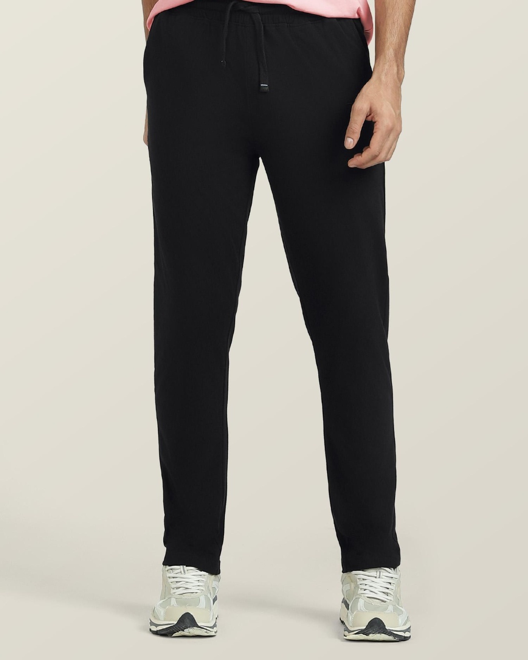Buy Men's Black Track Pants Online at Bewakoof