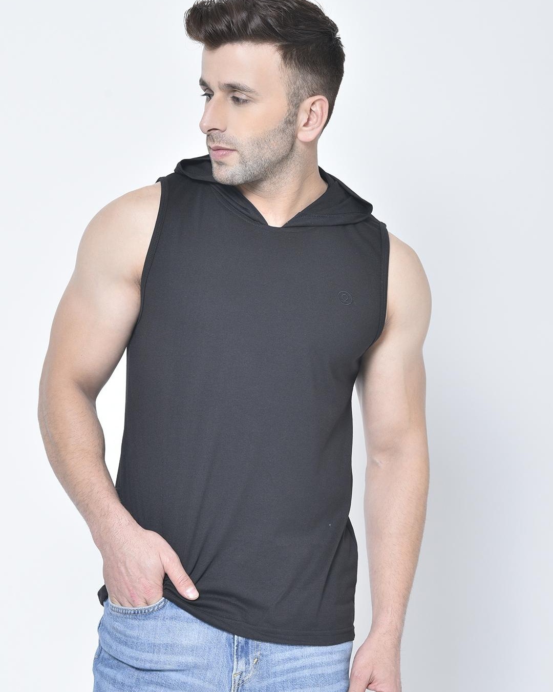 Buy Men's Black Vest Online at Bewakoof