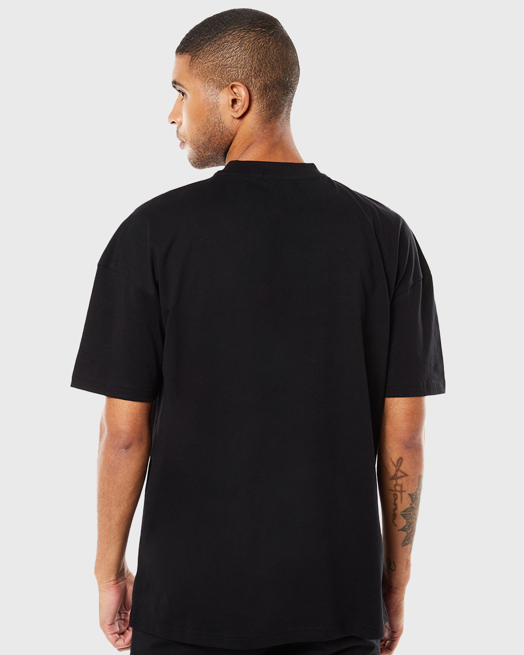 Shop Men's Black Winter Soldier Sigil Graphic Printed T-shirt-Back