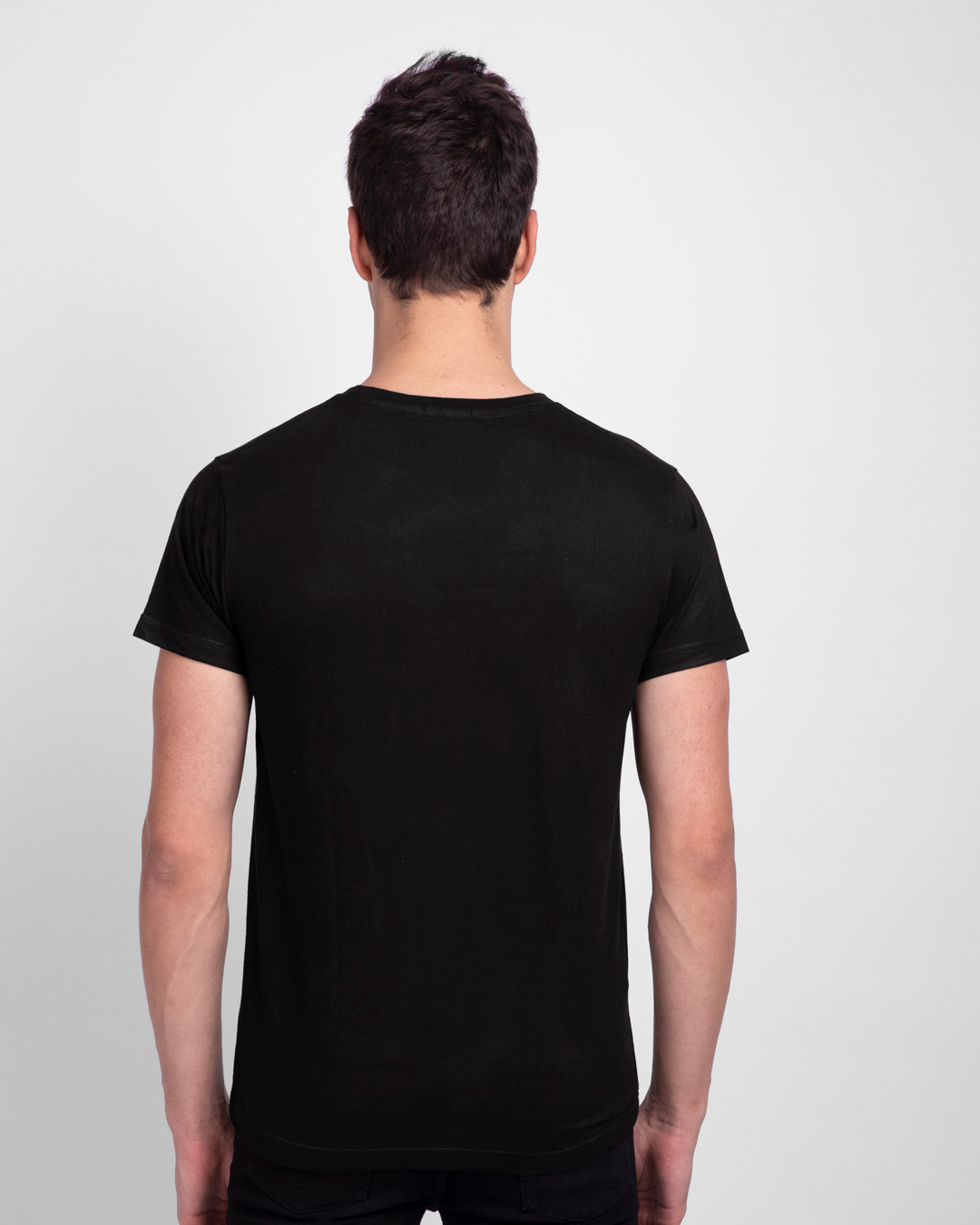 Shop Men's Black Winter Soldier Sigil (FWL) Printed T-shirt-Back