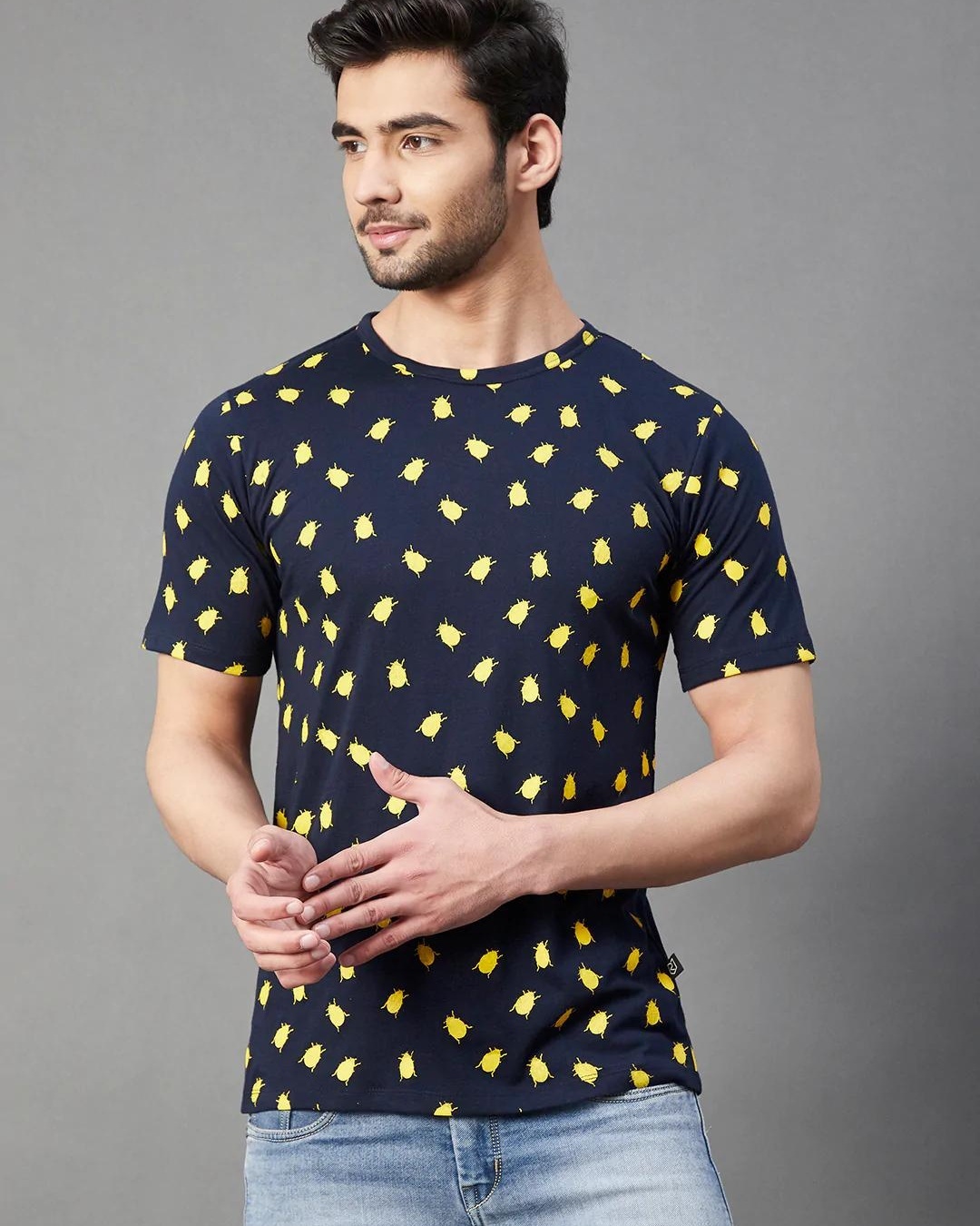 Mousse Blue All Over Pikamario T-Shirt