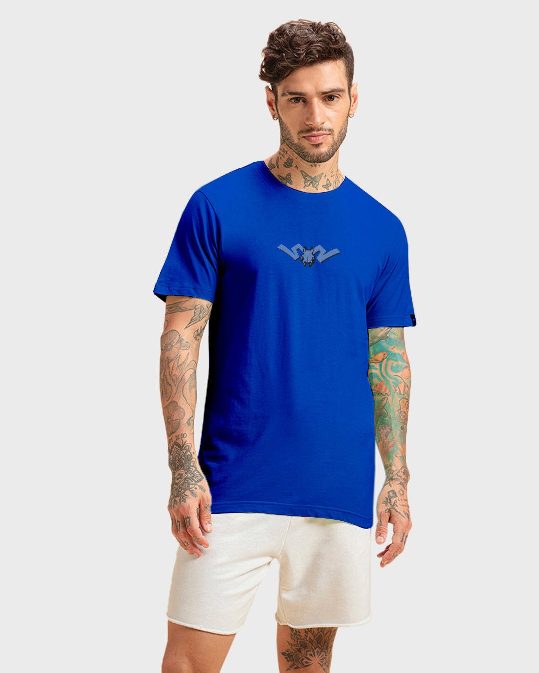 Shop Men's Blue Beetle Graphic Printed T-shirt-Back