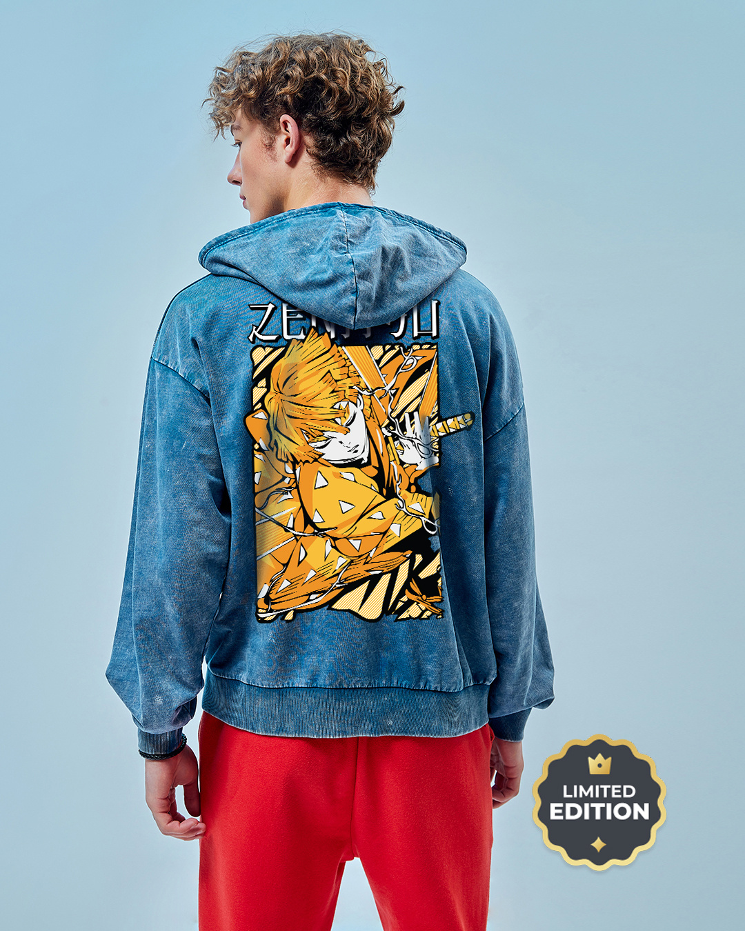 Men's Full Sleeve Adventure Graphic Printed Hoodie
