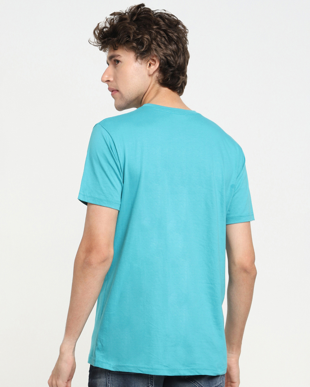Shop Men's Blue Guts Graphic Printed T-shirt-Back