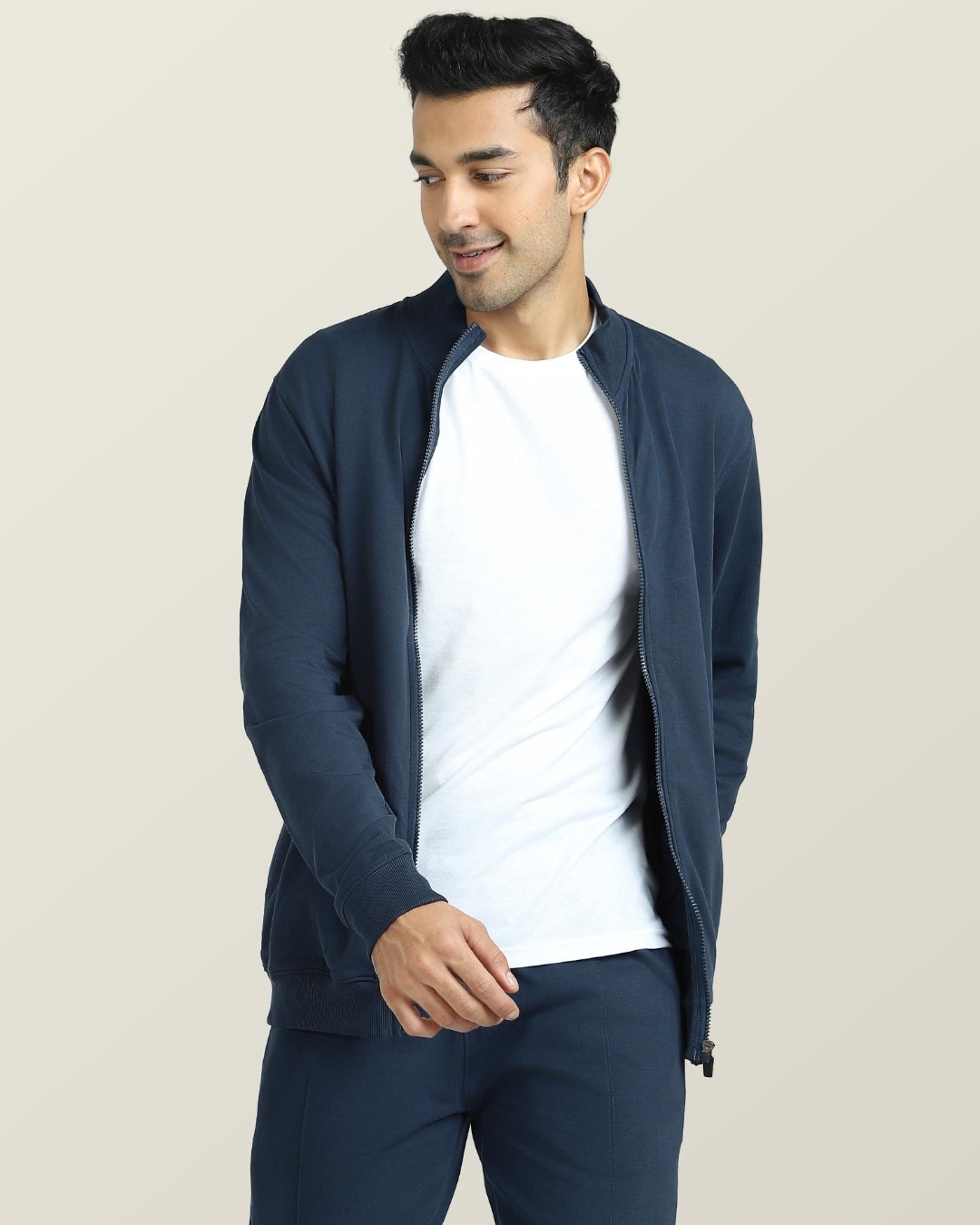 Buy Men's Blue Jacket Online at Bewakoof