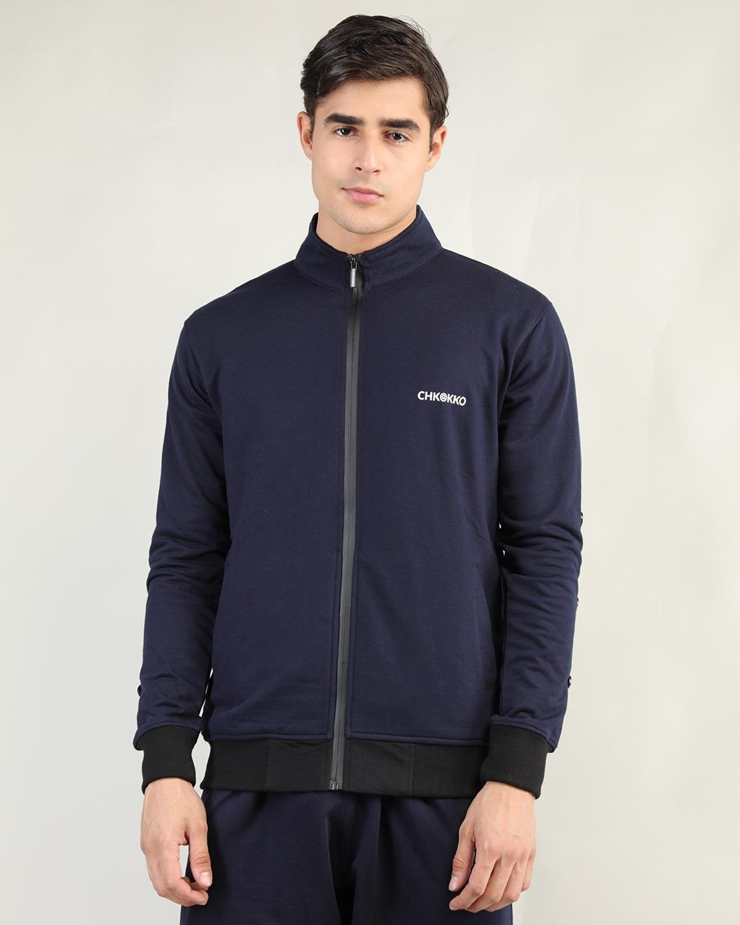 Buy Men's Blue Jacket for Men Blue Online at Bewakoof