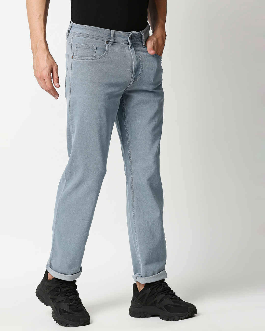 Shop Men's Blue Jeans-Back