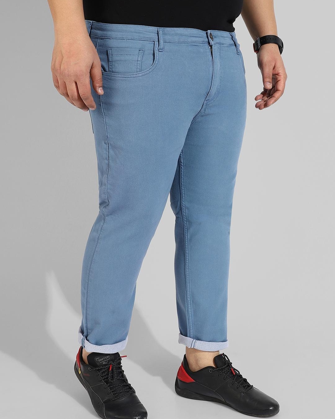 Shop Men's Blue Jeans-Back