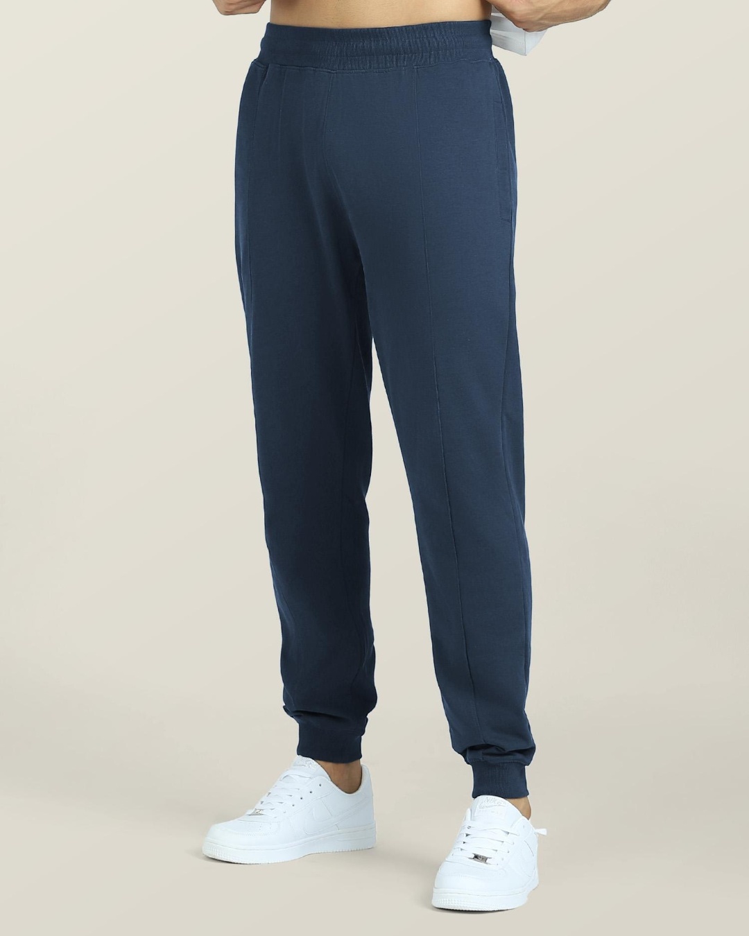 Buy Men's Blue Joggers Online at Bewakoof
