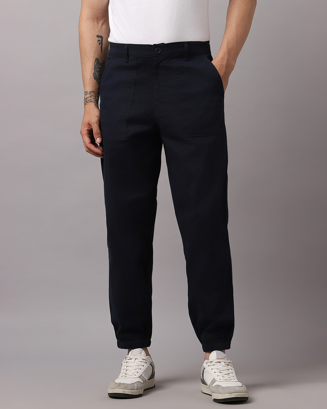 mens nike blue joggers