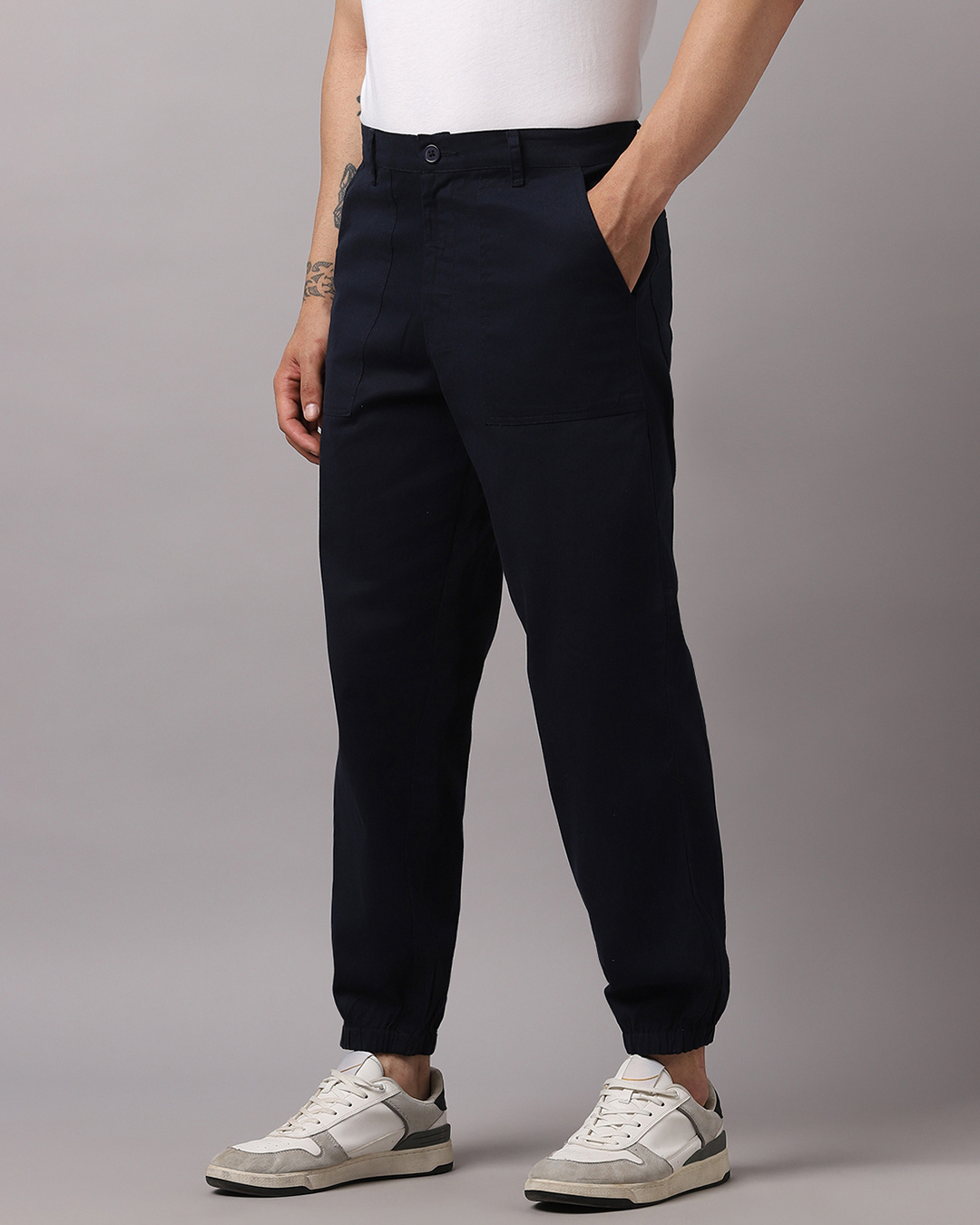 mens nike blue joggers
