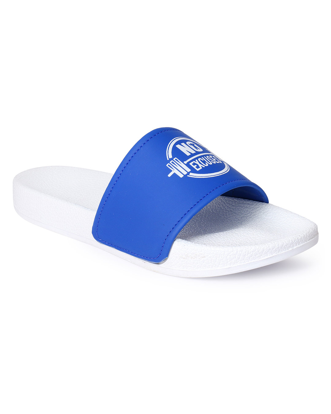Shop Men's Blue Latest Flip Flops & Sliders-Back
