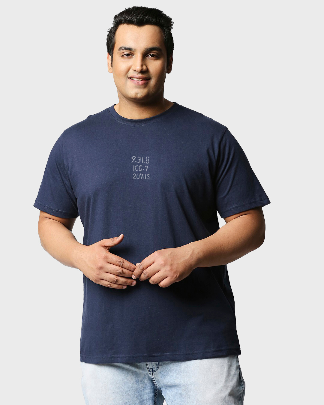 Shop Men's Blue Legend Jiraiya Graphic Printed Plus Size T-shirt-Back