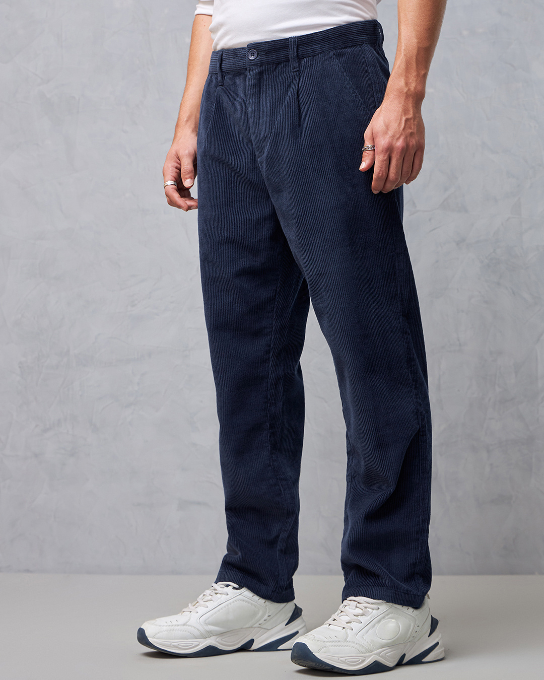 Shop Men's Blue Pants-Back