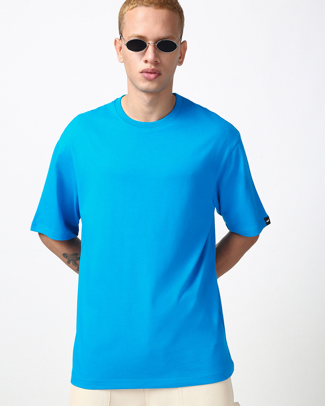 MORESTO BLUE T-SHIRT OVERSIZED