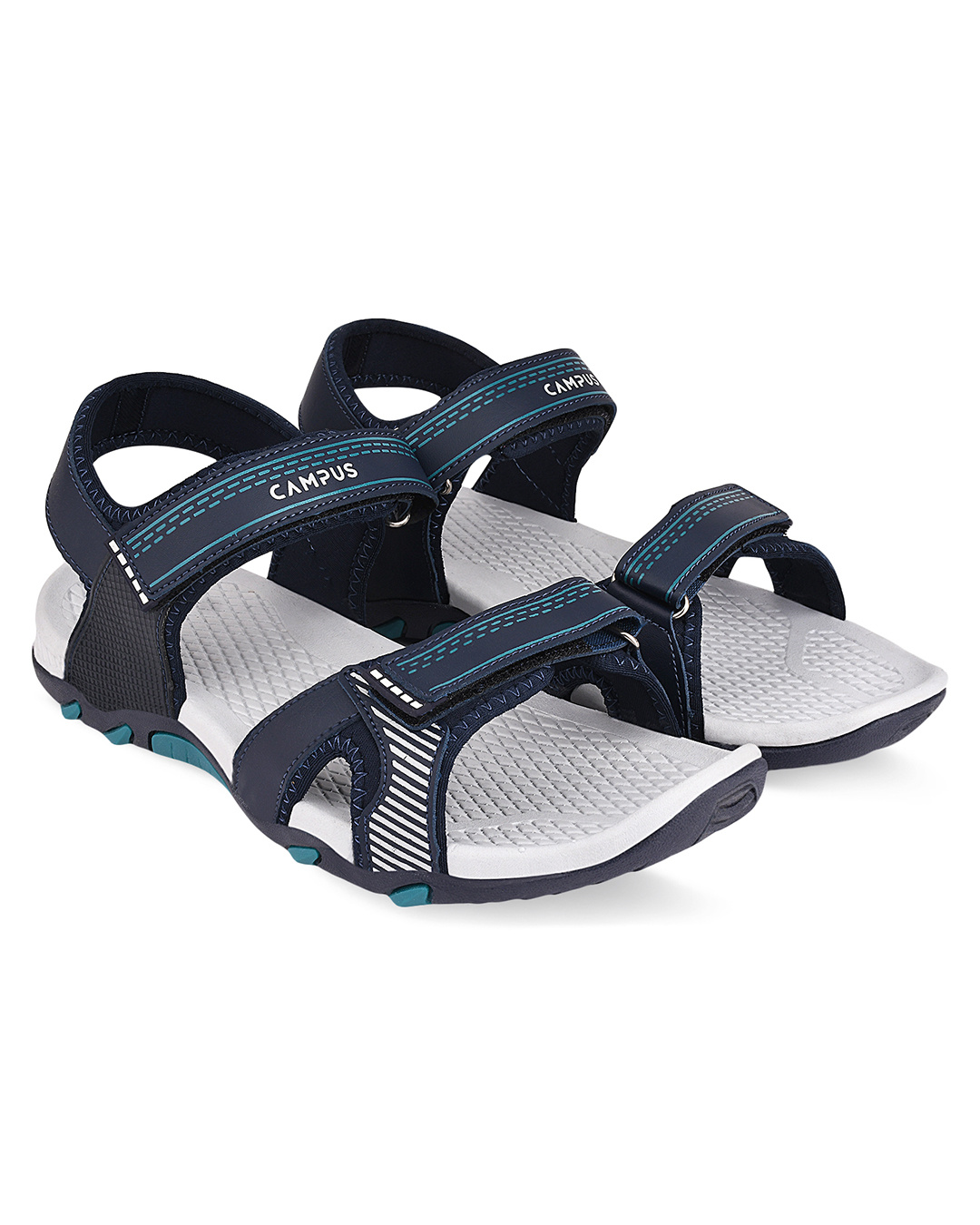 Buy Men's Blue Printed Sandals Online in India at Bewakoof