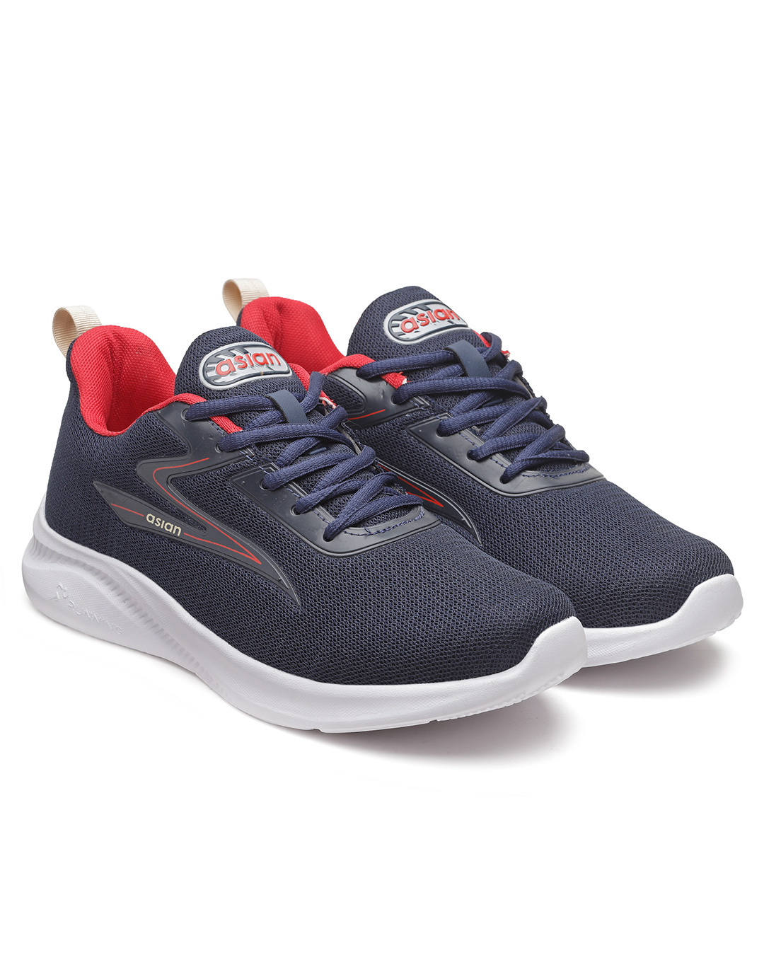 Shop Men's Blue Running Shoes-Back