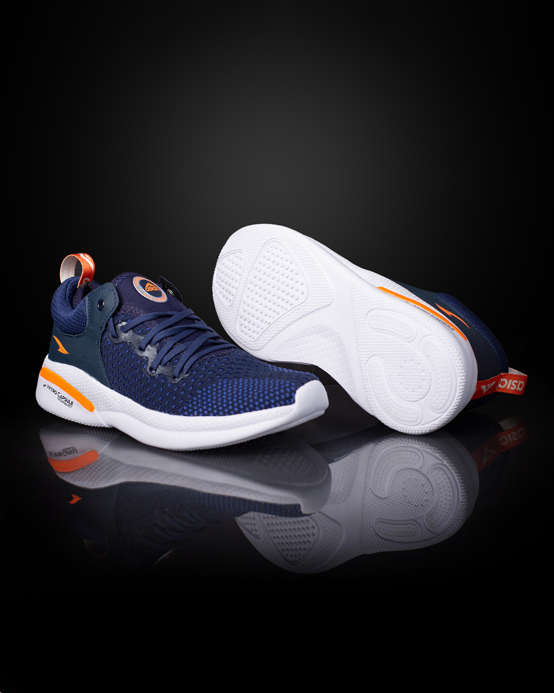 mens blue running shoes
