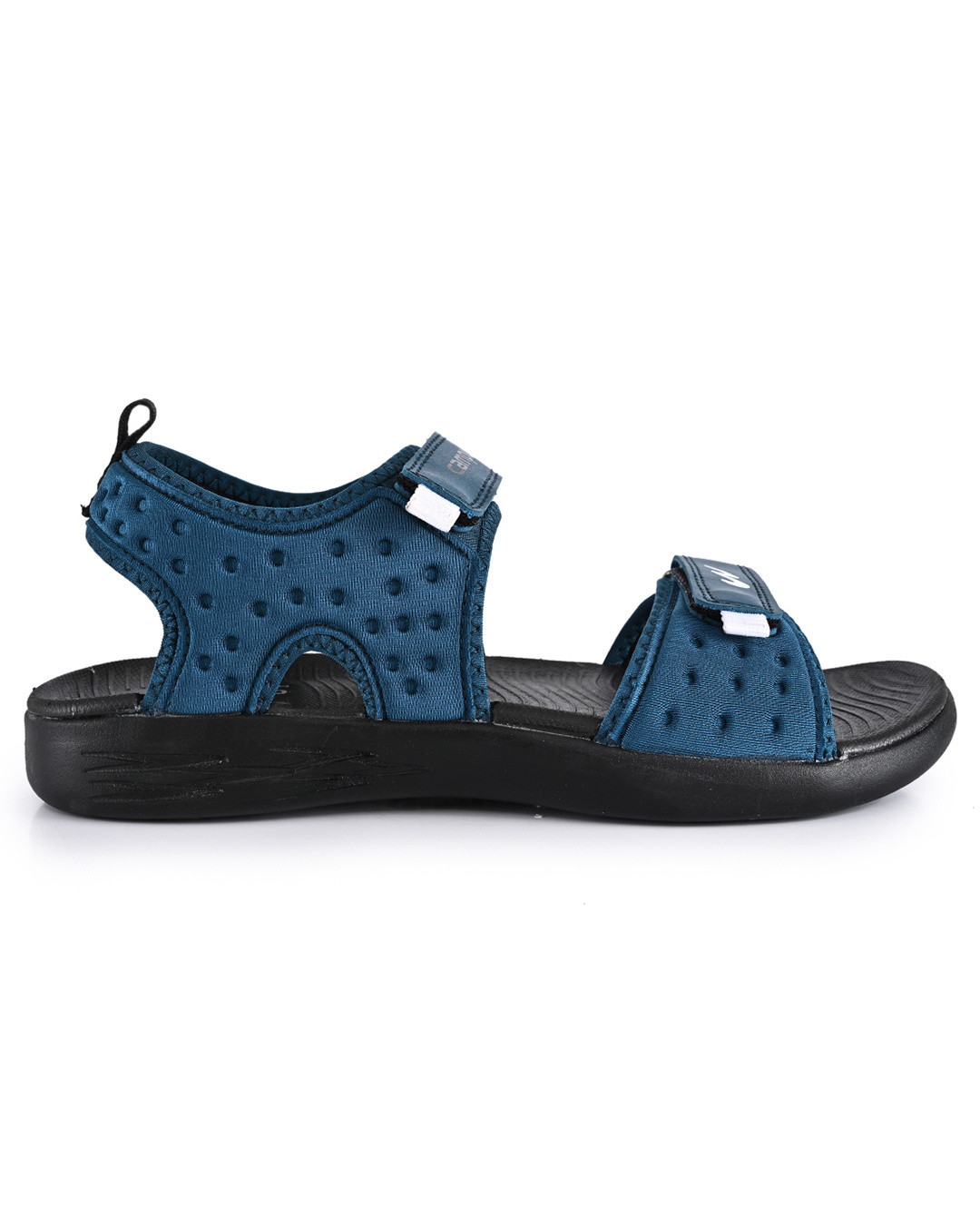 Shop Men's Blue Self Design Sandals-Back
