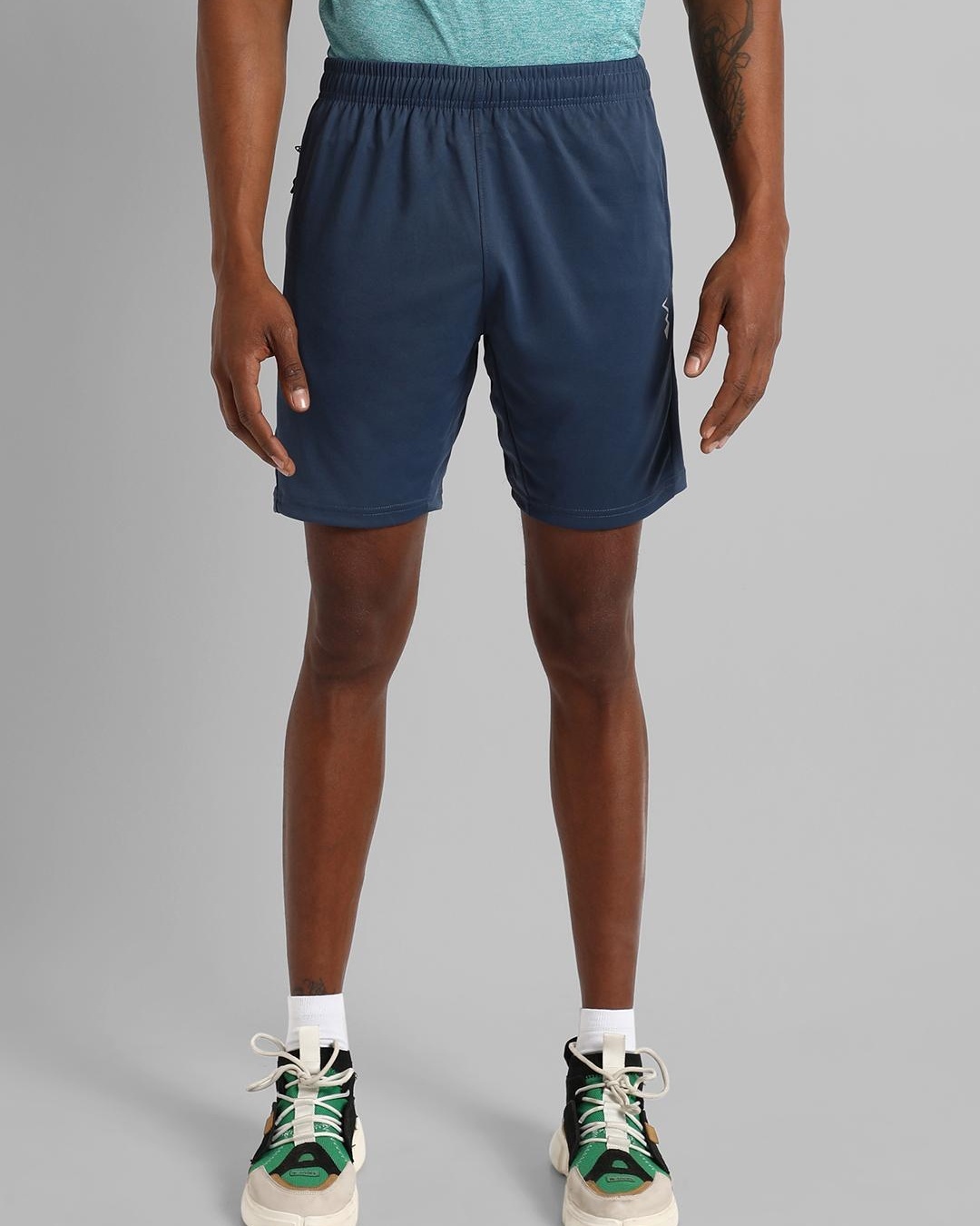 Buy Men's Blue Shorts for Men Blue Online at Bewakoof