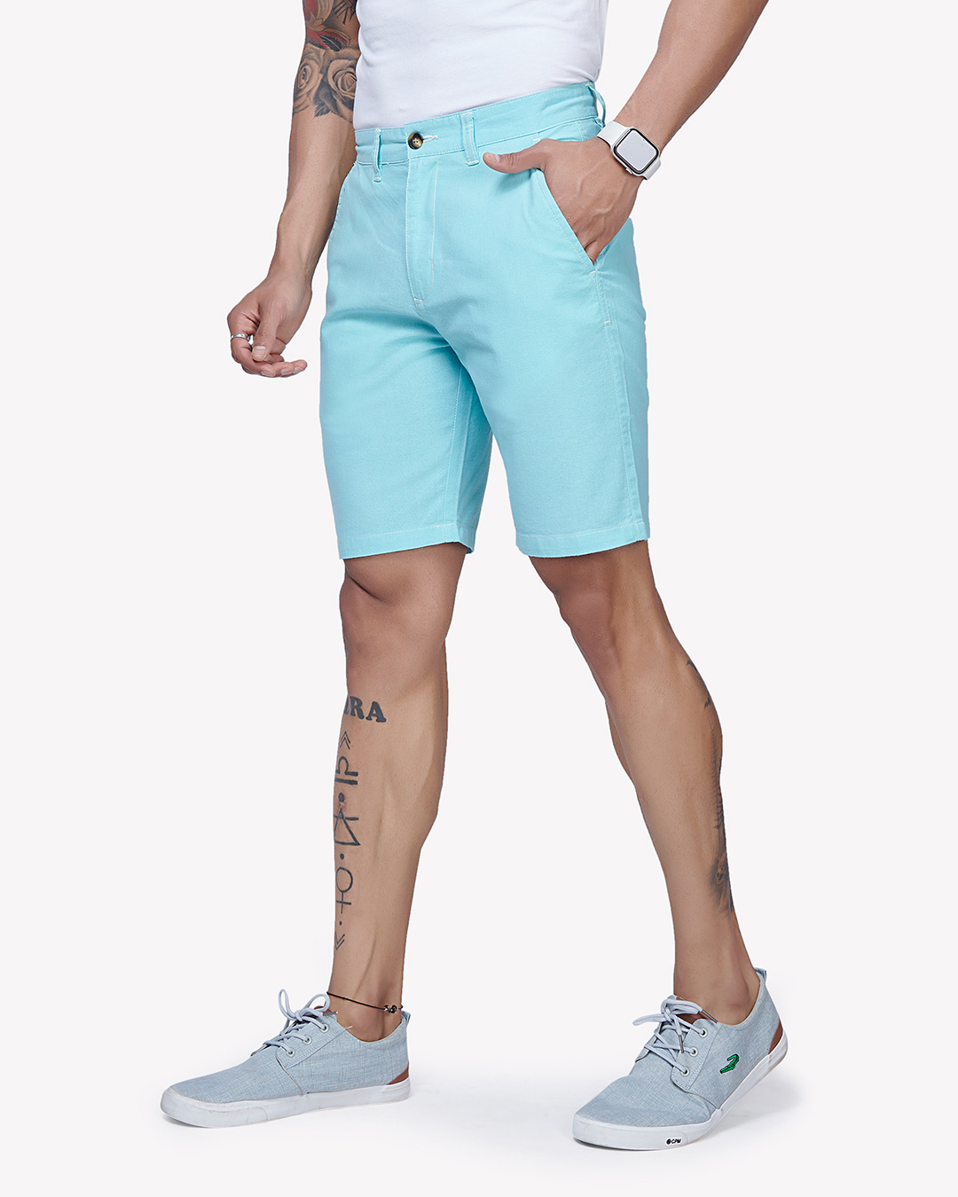 Buy Men's Blue Shorts Online at Bewakoof