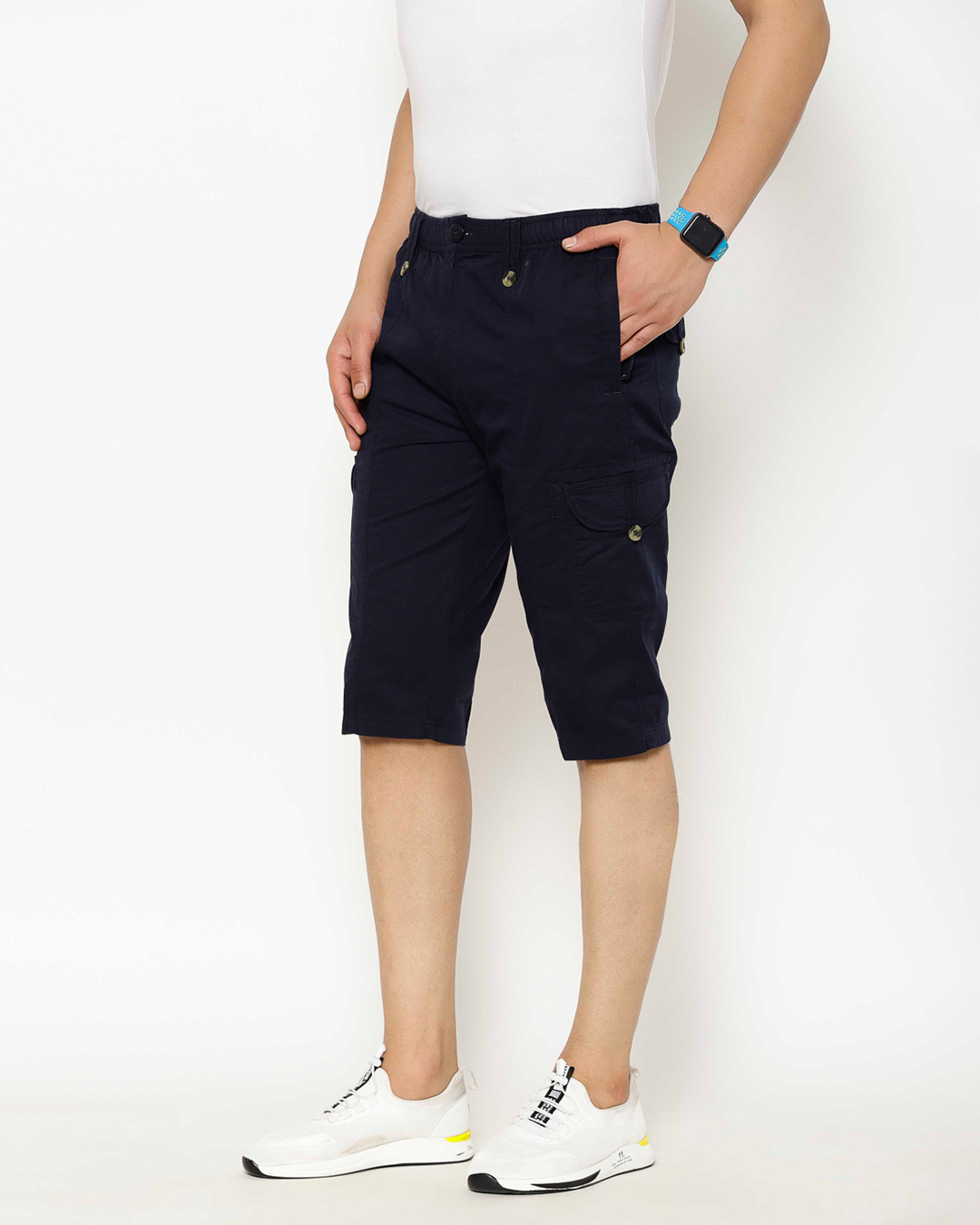 Buy Men's Blue Shorts Online at Bewakoof