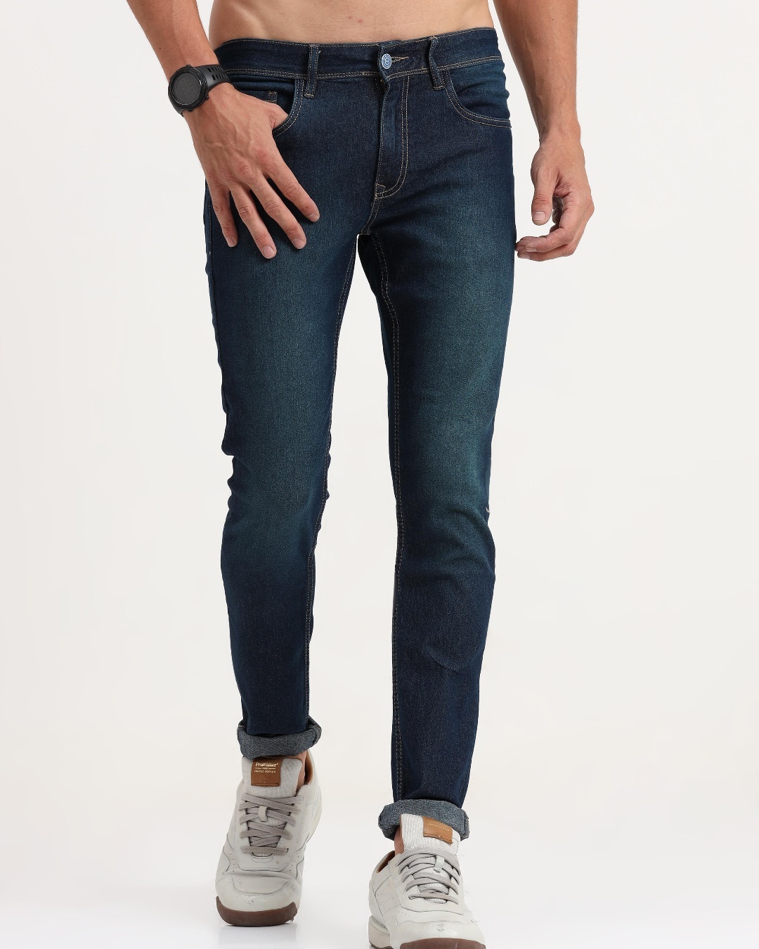 Men's Blue Skinny Fit Jeans