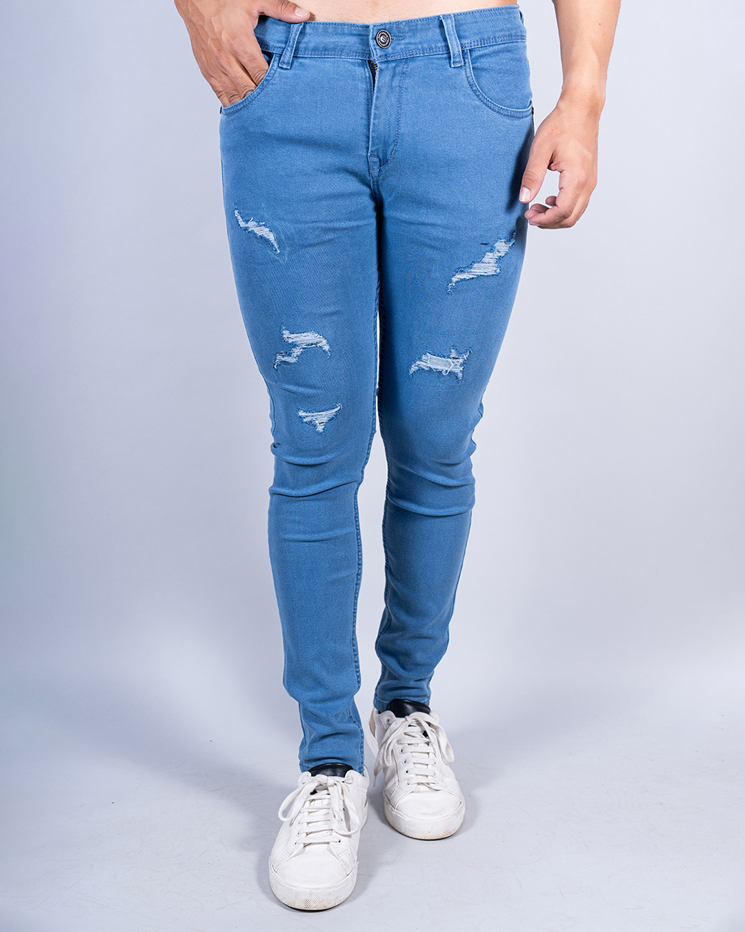9534 Blue Skinny Fit Jeans