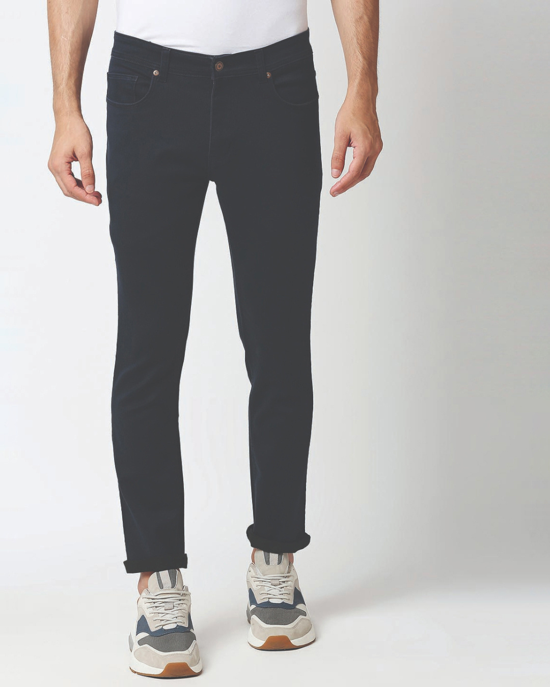 Buy Men's Blue Slim Fit Jeans Online at Bewakoof