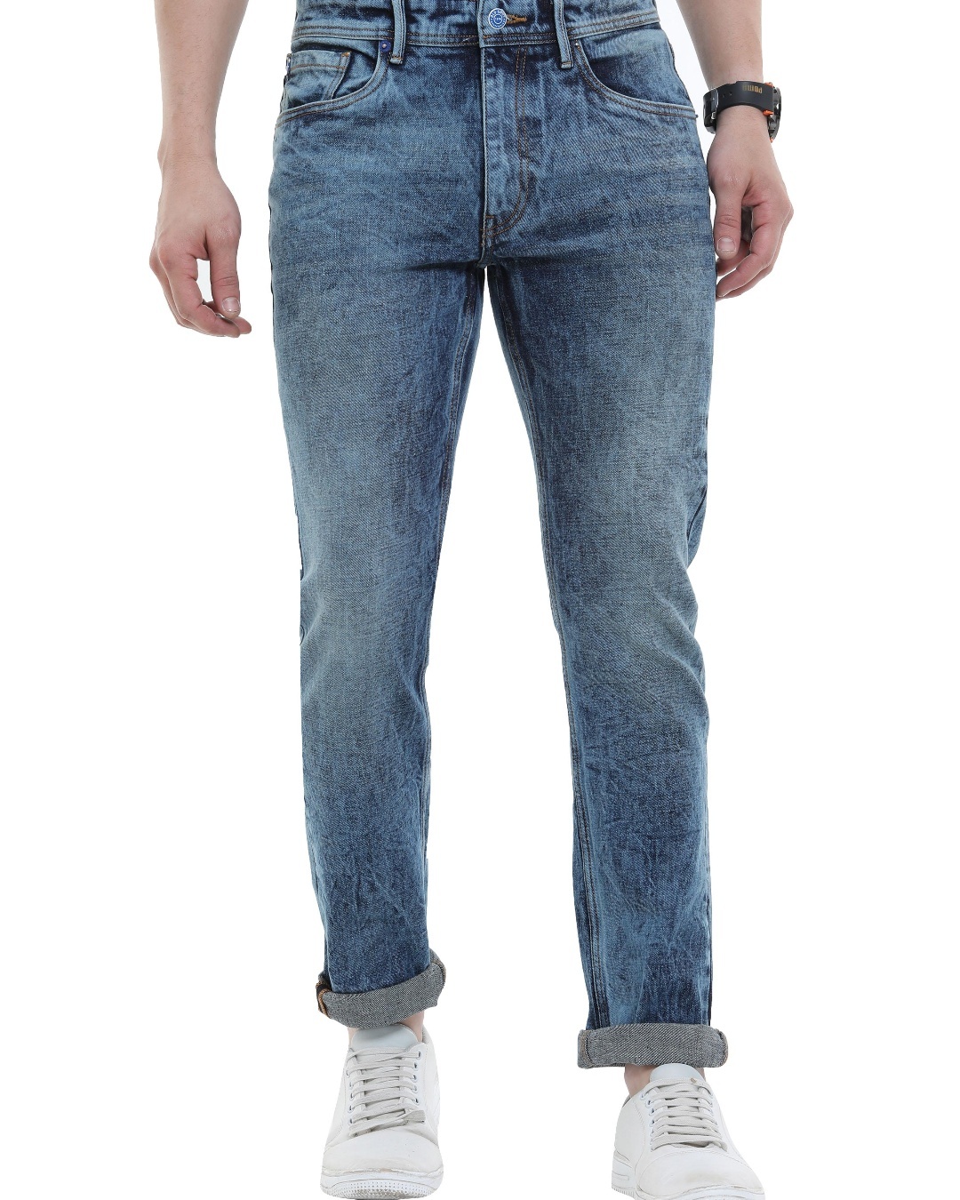9736 Blue Skinny Fit Jeans