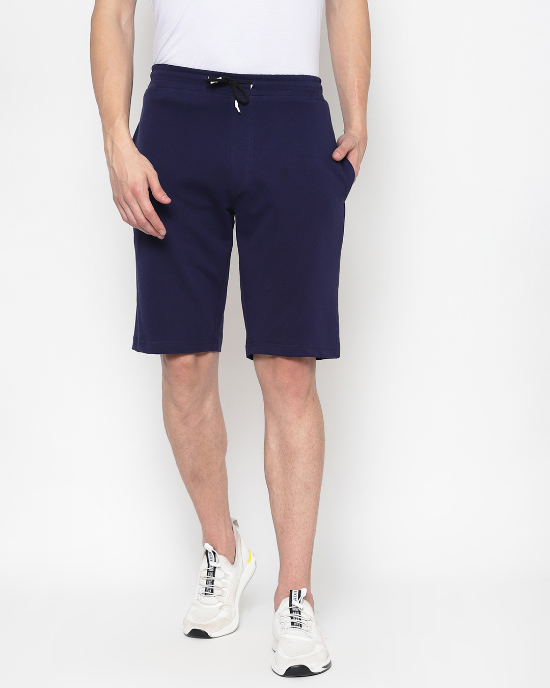 Blue Shorts Fit Men's Shorts by Being Human Clothing