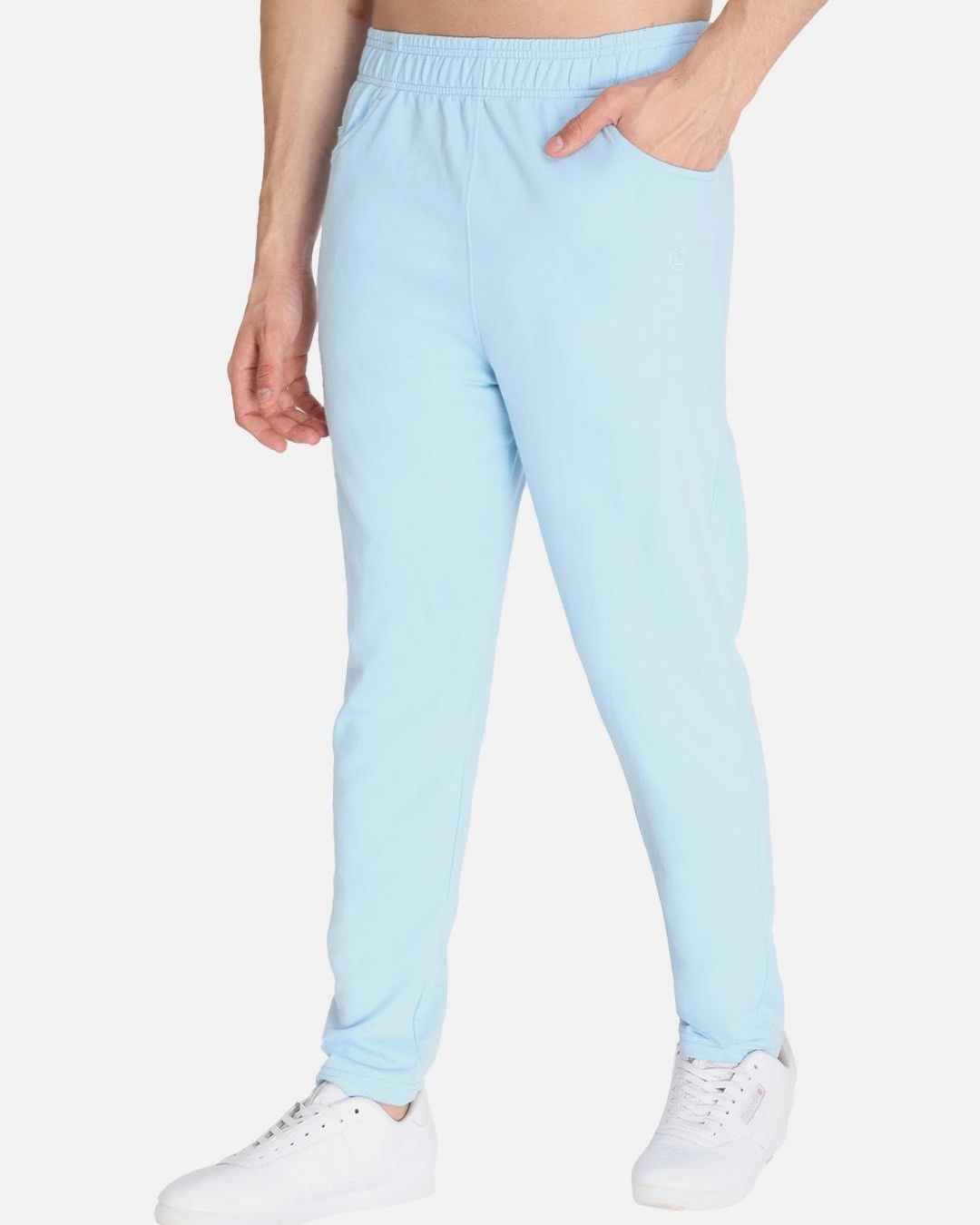 Shop Men's Blue Track Pants-Back