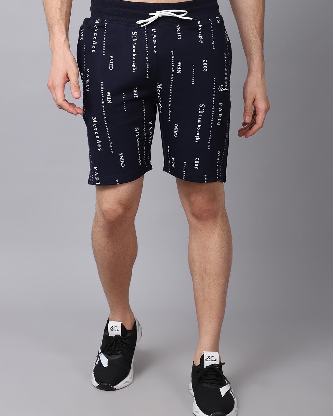 Blue Shorts Fit Men's Shorts by Being Human Clothing