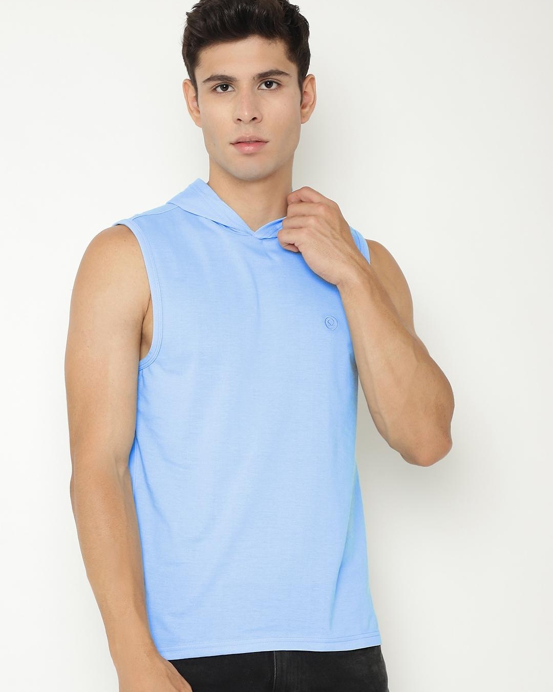 Buy Men's Blue Vest Online at Bewakoof