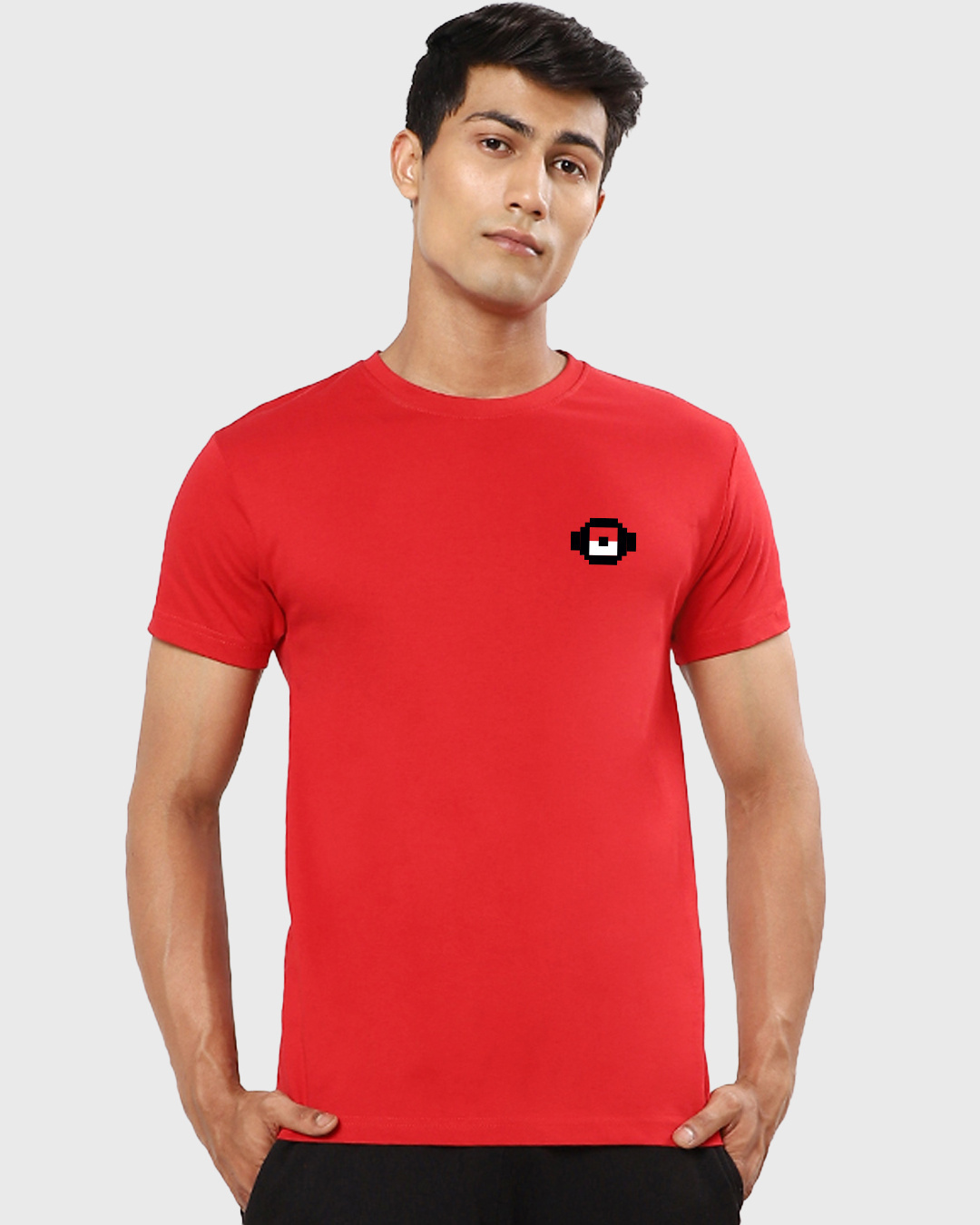 Shop Men's Bold Red Minions Deploy Graphic Printed T-shirt-Back