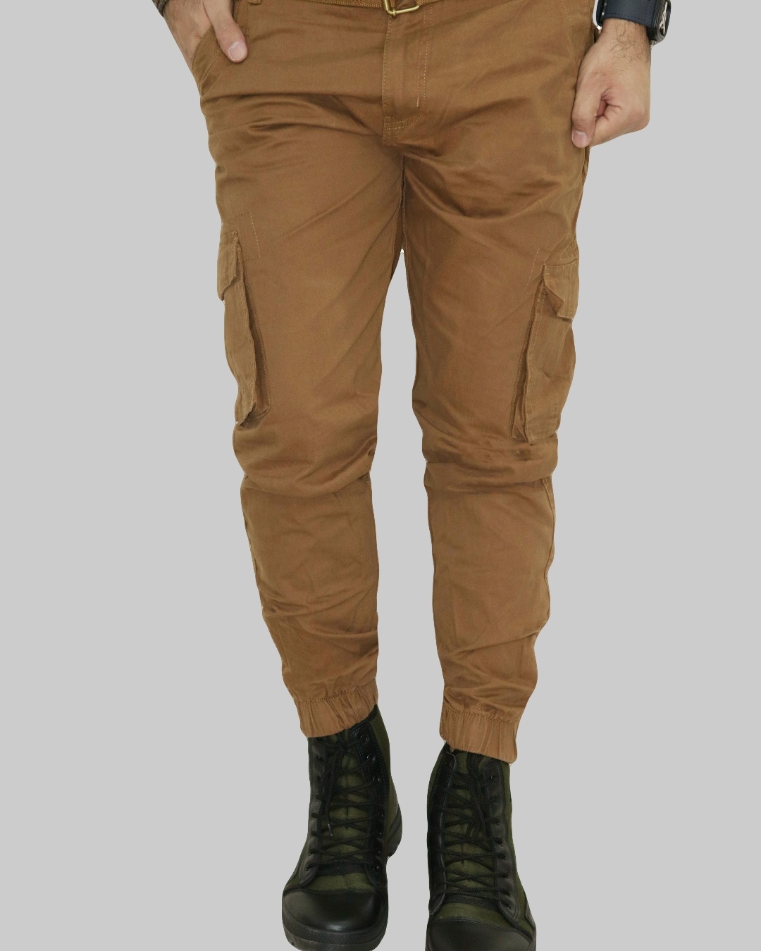 Buy Men's Brown Cargo Pants for Men Brown Online at Bewakoof